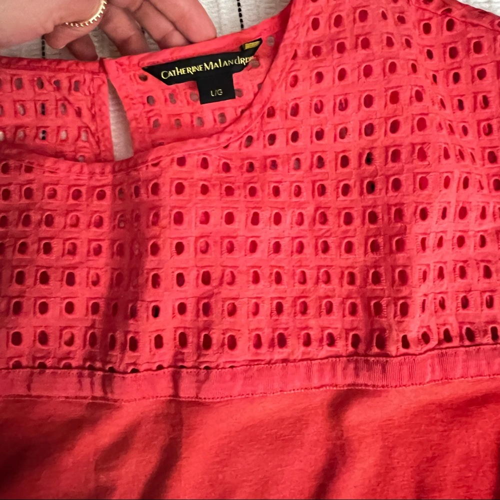 Coral shirt